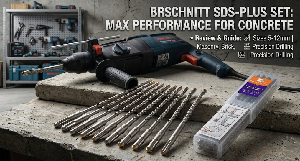 How to Drill Concrete with Diamond Drill Bit Sets: A Step-by-Step Guide