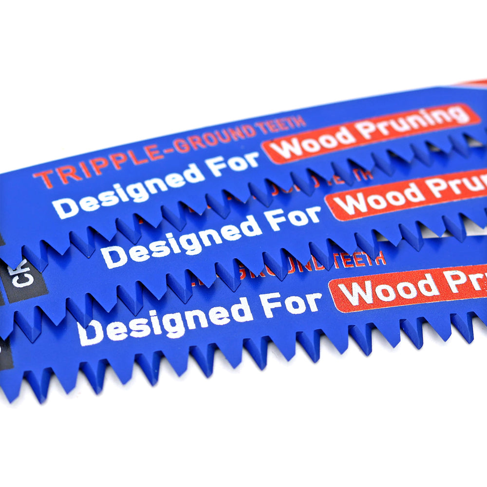 BRSCHNITT Japanese Tooth Reciprocating Saw Blade 180-380mm for Tree Trimming Wood Plastic Pipe