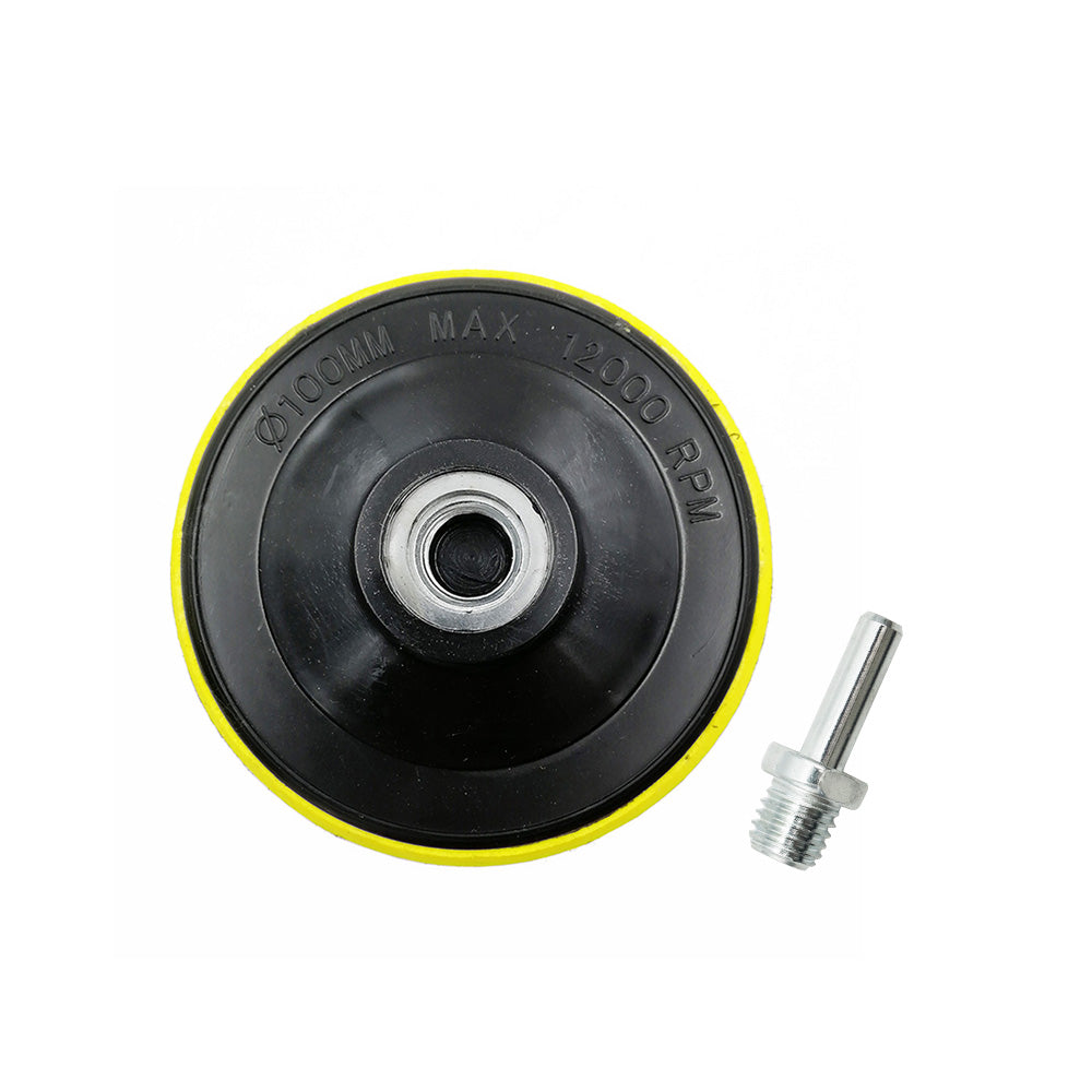 BRSCHNITT M14 & M10 & 5/8"-11 Thread Foam Backer Pad 5" for Diamond Polishing Pads