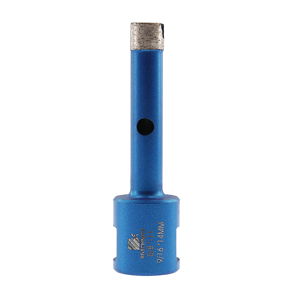 BRSCHNITT Geschweißte Diamantbohrkronen, 1 Stück oder 2 Stück, Durchmesser 6–102 mm, Bohren von hartem Granit, Marmor, Stein, Beton, Lochsäge, 5/8-Zoll-11-Gewinde