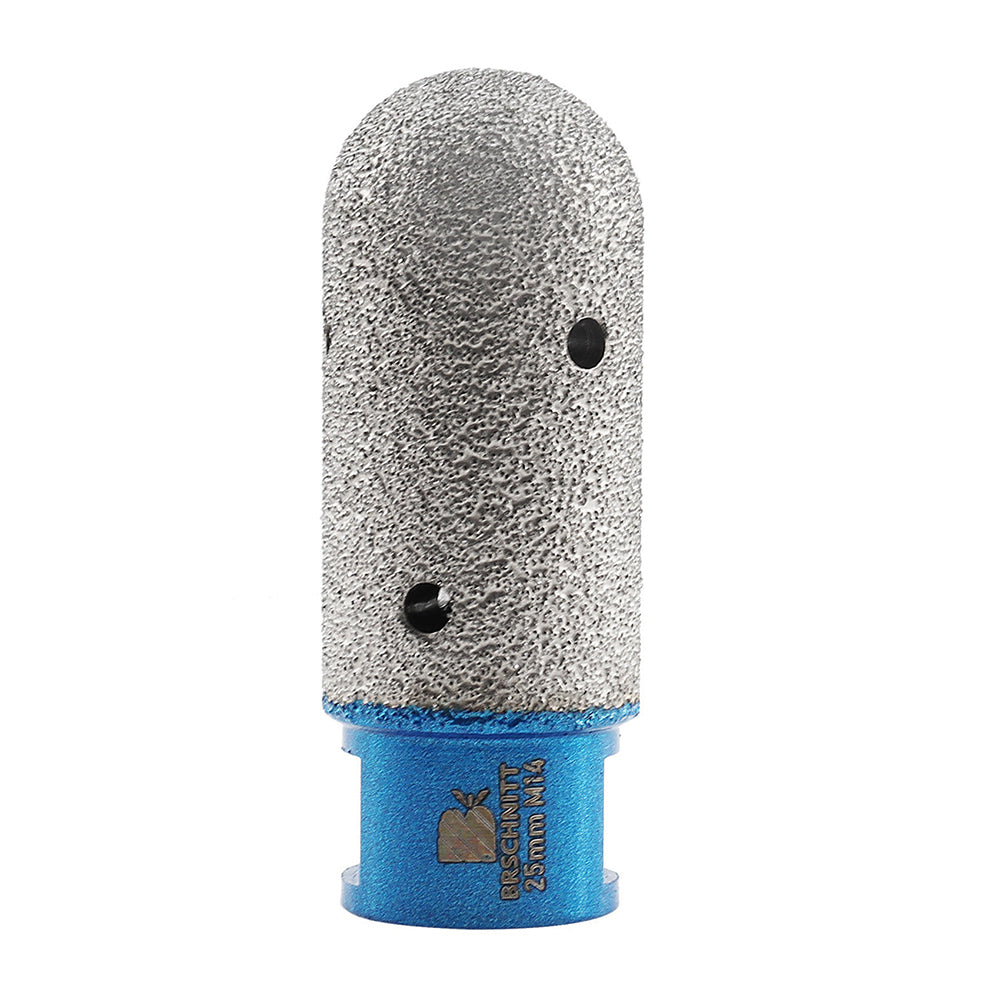 BRSCHNITT M14 & 5/8"-11 Diamond Milling Finger Bit 10-30mm for Tile Marble Hole Enlarging Vacuum Brazed