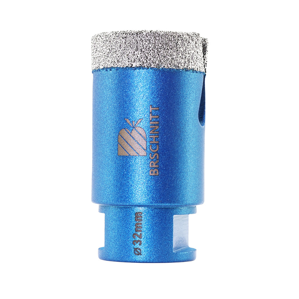 BRSCHNITT M14 Thread Diamond Dry & Wet Hole Saw with Lightning Teeth 20-150mm for Porcelain Tile Granite Marble