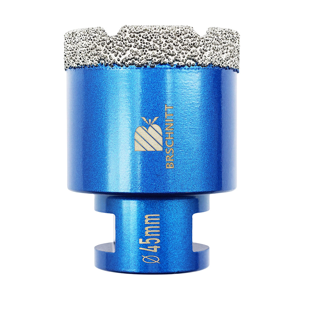 BRSCHNITT Diamant-Kernbohrer, 1 Stück, Durchmesser 6–125 mm, vakuumgelötete Diamant-Lochsäge für Marmor, Granit, Keramik, Porzellan, Fliesen mit M14-Gewinde
