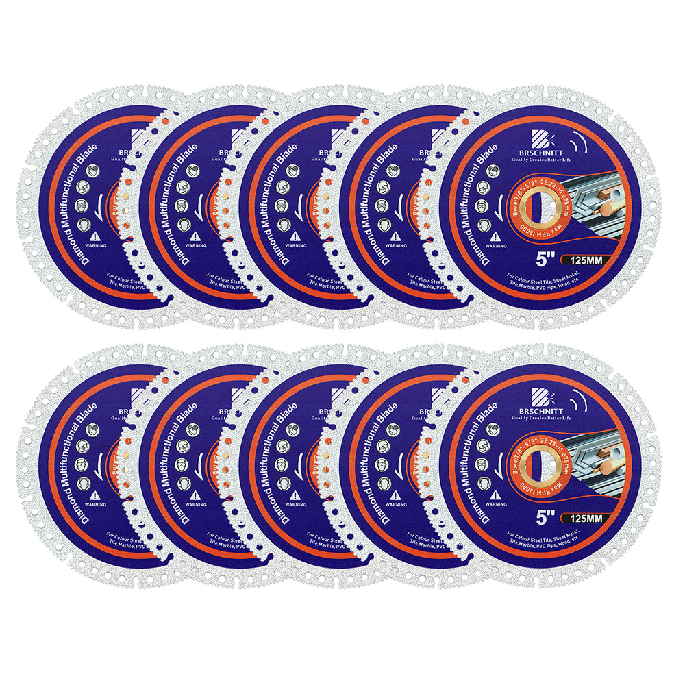 BRSCHNITT Multifunctional Cutting Disc 75-115mm for Smooth Cutting Grinding Chamfering