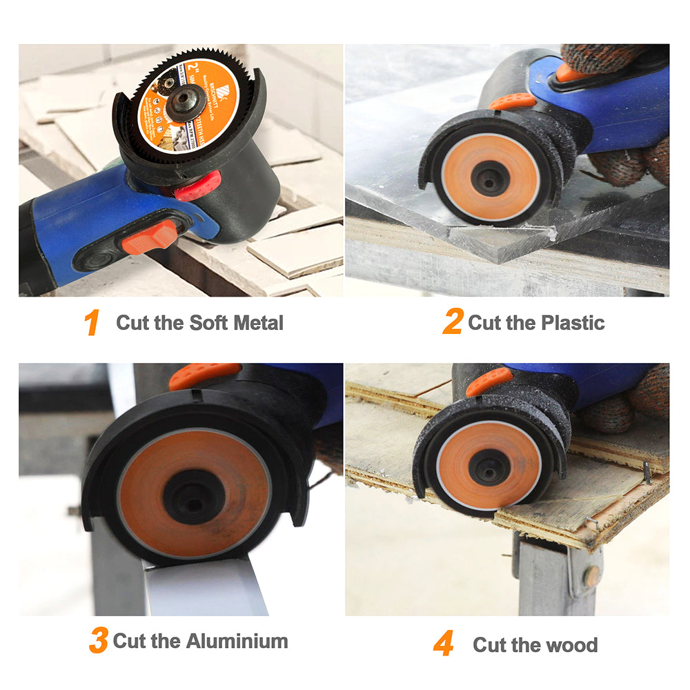 BRSCHNITT HSS Cutting Disc 50-75mm 44-72T for Wood Aluminum Copper Plastic Soft Metal