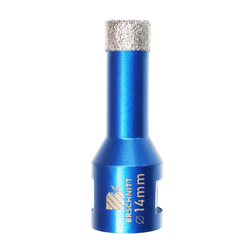BRSCHNITT M14 Thread Diamond Dry & Wet Core Drill Bit 6-150mm for Marble Granite Vacuum Brazed