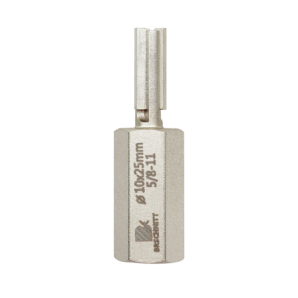 BRSCHNITT M14 & 5/8"-11 Carbide Mortar Raking Bit 10mm for Angle Grinder Brick Joint Removal