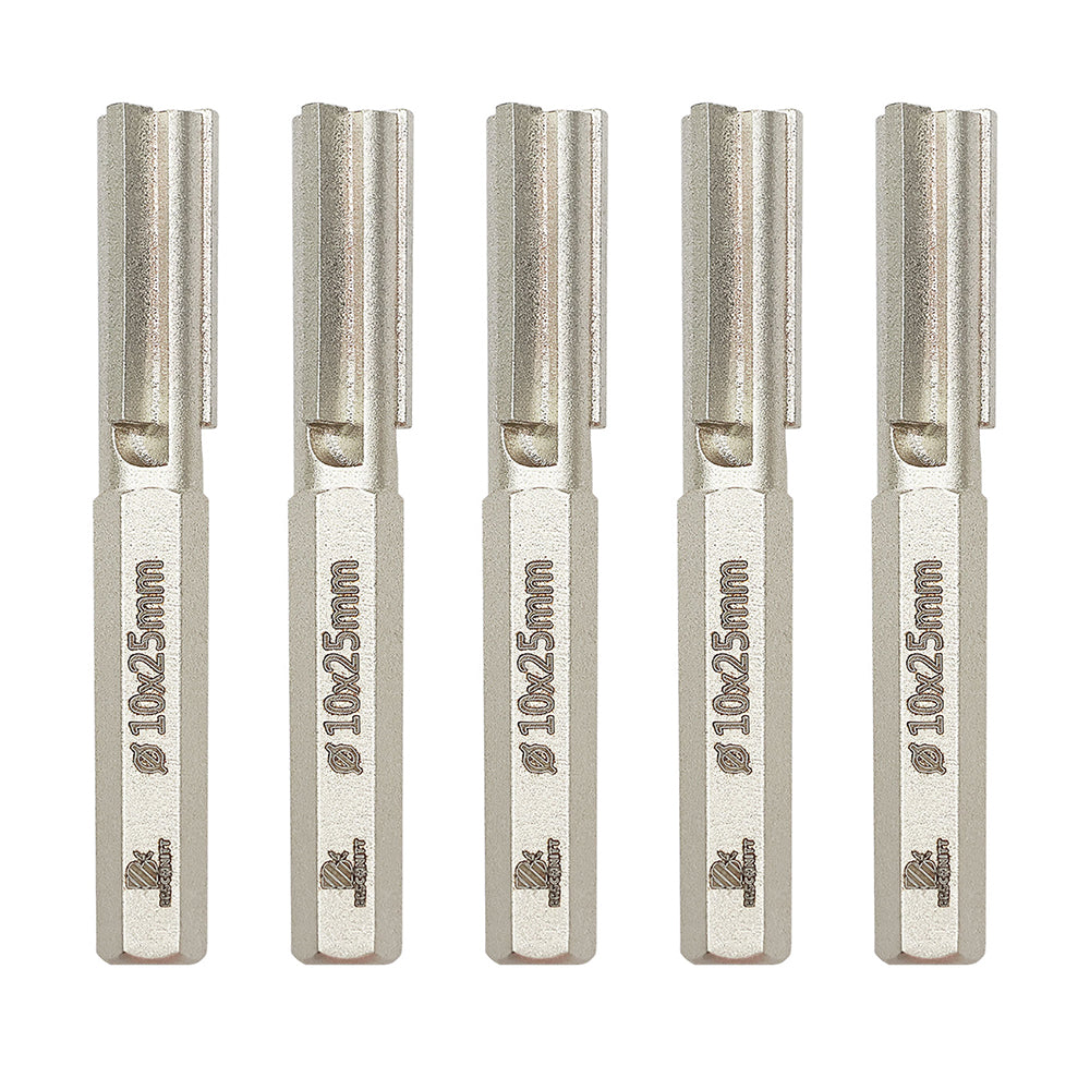BRSCHNITT M14 & 5/8"-11 Carbide Mortar Raking Bit 10mm for Angle Grinder Brick Joint Removal