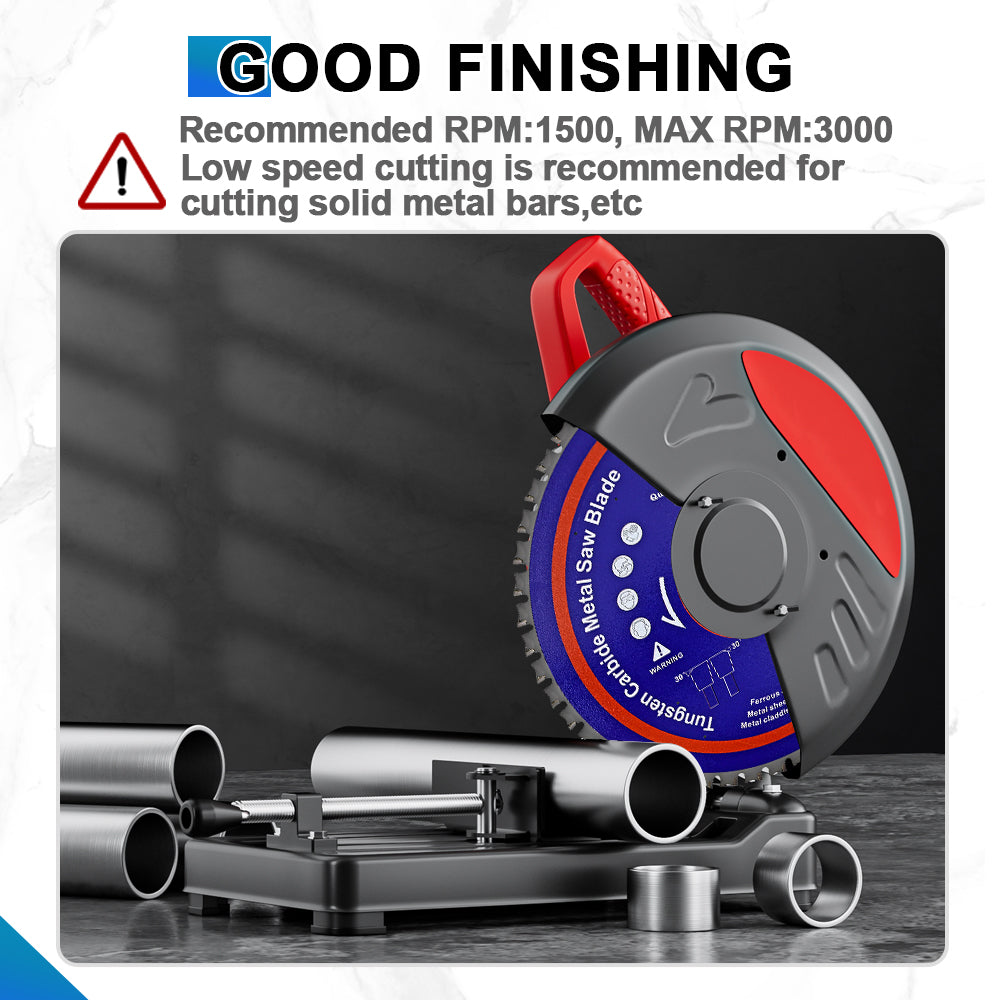 BRSCHNITT TCT Circular Saw Blade 165-365mm for Metal Pipe Cutting Stainless Steel Ferrous Materials