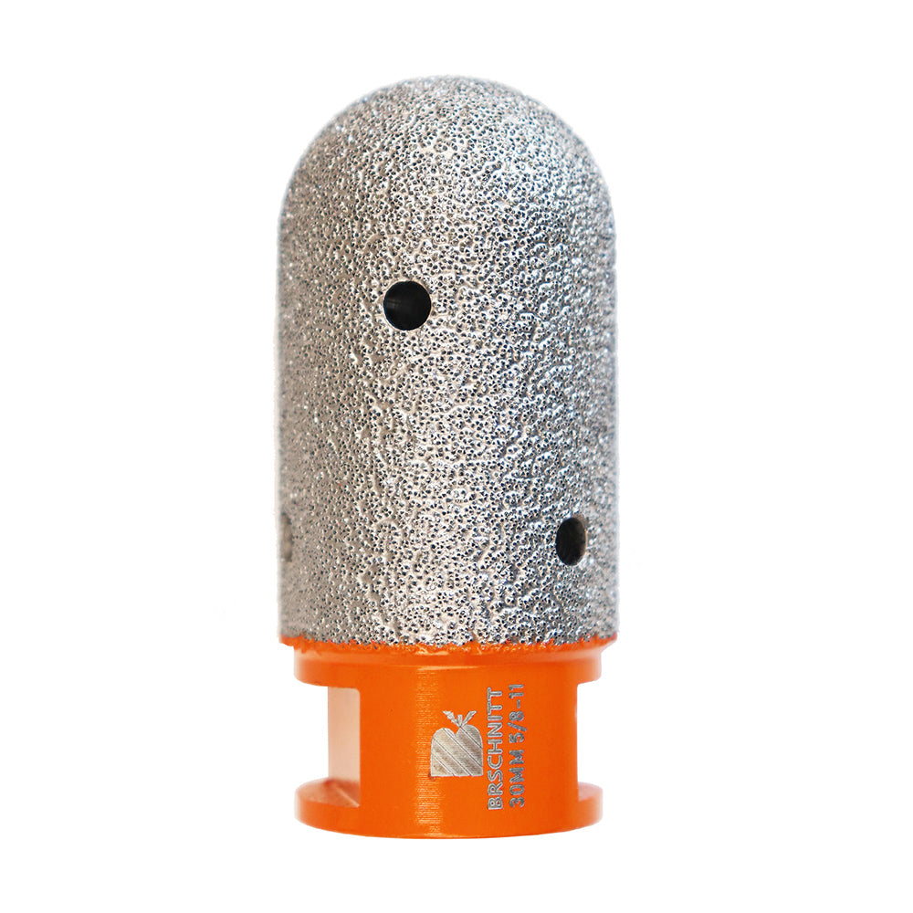 BRSCHNITT 5/8"-11 Diamond Milling Finger Bit 3/8"-1-3/8" for Porcelain Tile Marble Granite Hole Enlarging