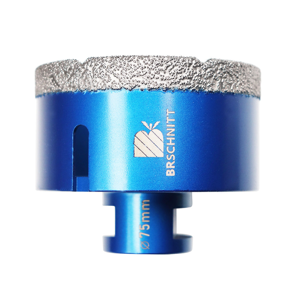 BRSCHNITT M14 Thread Diamond Dry & Wet Core Drill Bit 6-150mm for Marble Granite Vacuum Brazed
