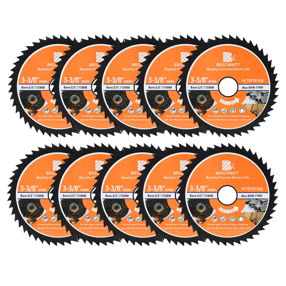 Lame de scie circulaire à métaux HSS BRSCHNITT 85 mm pour Spofter Metal et Cooper