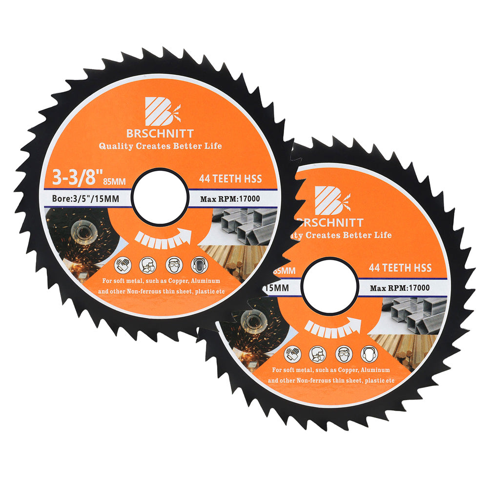 Lame de scie circulaire à métaux HSS BRSCHNITT 85 mm pour Spofter Metal et Cooper