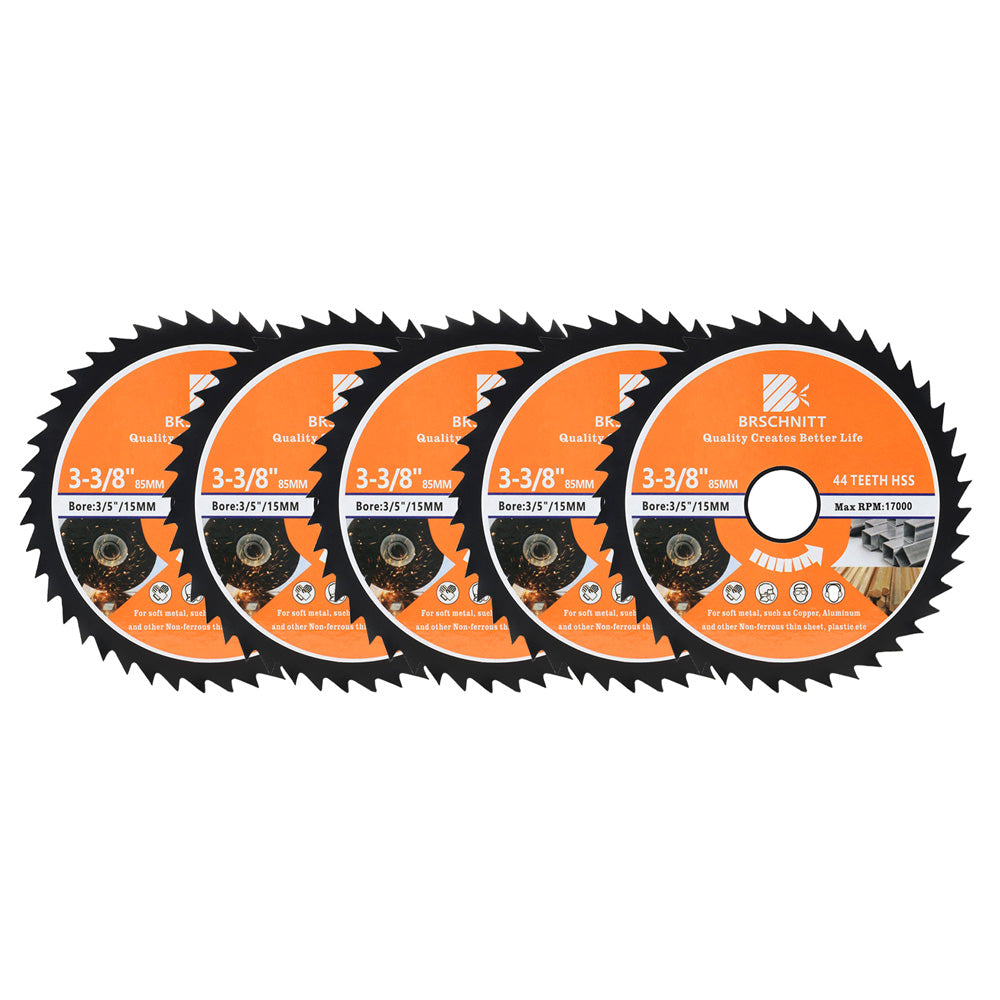Lame de scie circulaire à métaux HSS BRSCHNITT 85 mm pour Spofter Metal et Cooper
