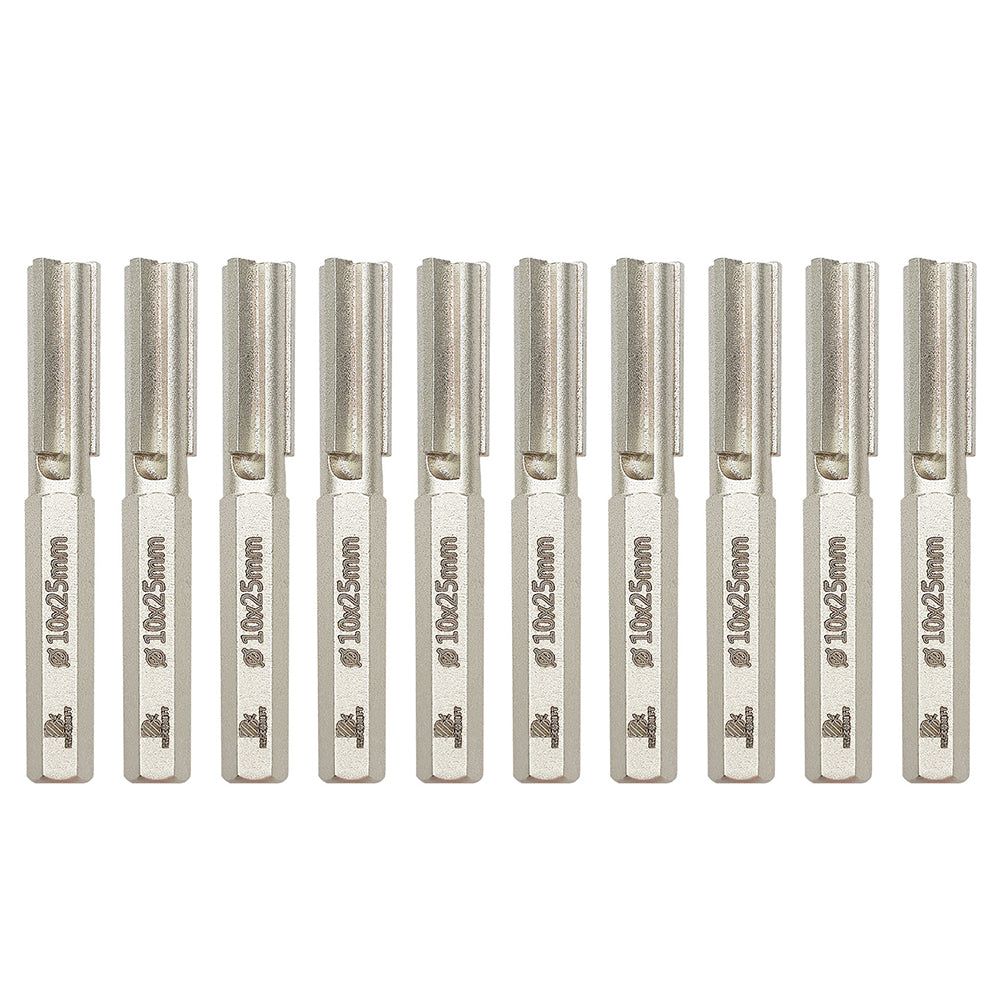 BRSCHNITT M14 & 5/8"-11 Carbide Mortar Raking Bit 10mm for Angle Grinder Brick Joint Removal