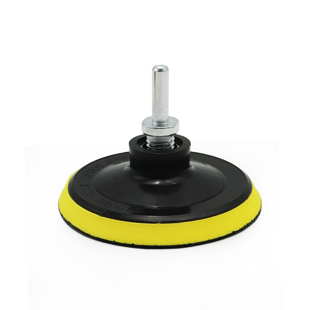 BRSCHNITT M14 & M10 & 5/8"-11 Thread Foam Backer Pad 5" for Diamond Polishing Pads