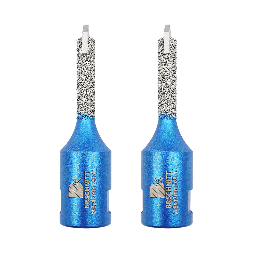 BRSCHNITT 5/8"-11 Thread 5/16" Diamond Tip Carbide Tuck Pointing Bit for Mortar Joint Removal