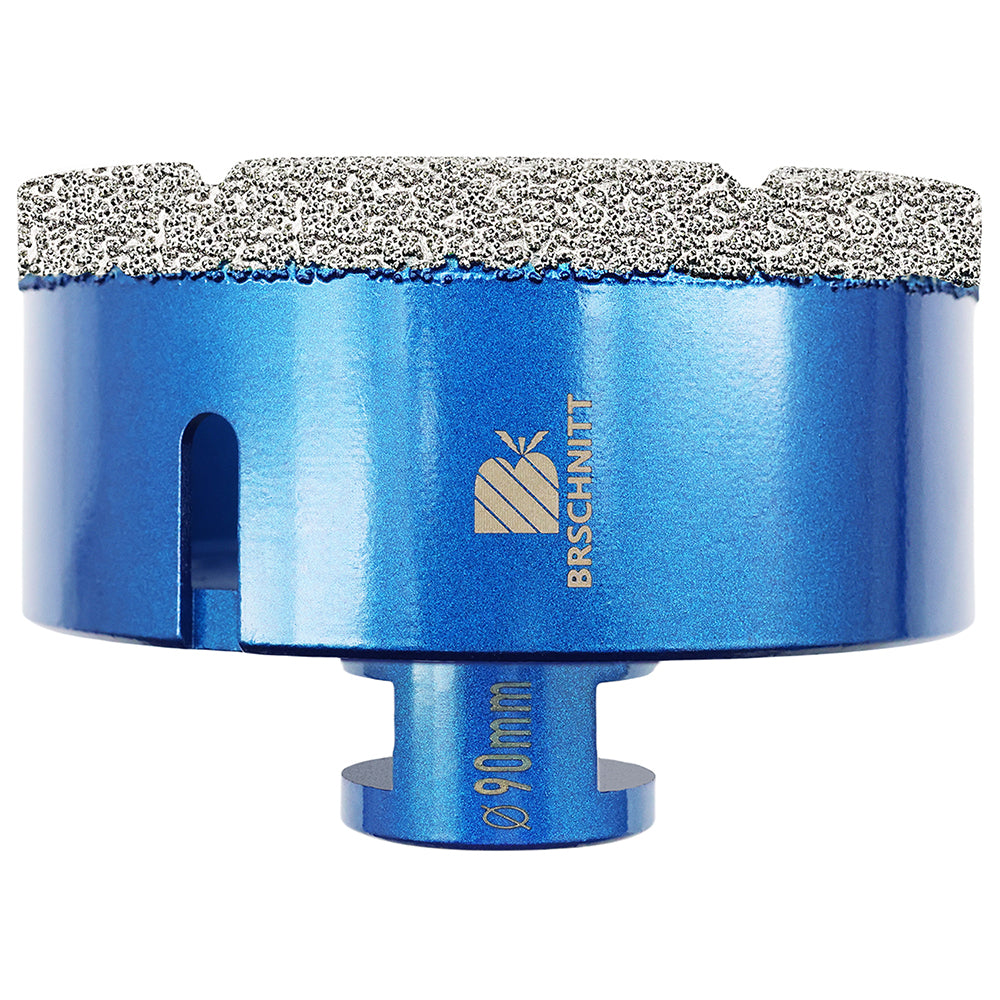 BRSCHNITT Diamant-Kernbohrer, 1 Stück, Durchmesser 6–125 mm, vakuumgelötete Diamant-Lochsäge für Marmor, Granit, Keramik, Porzellan, Fliesen mit M14-Gewinde