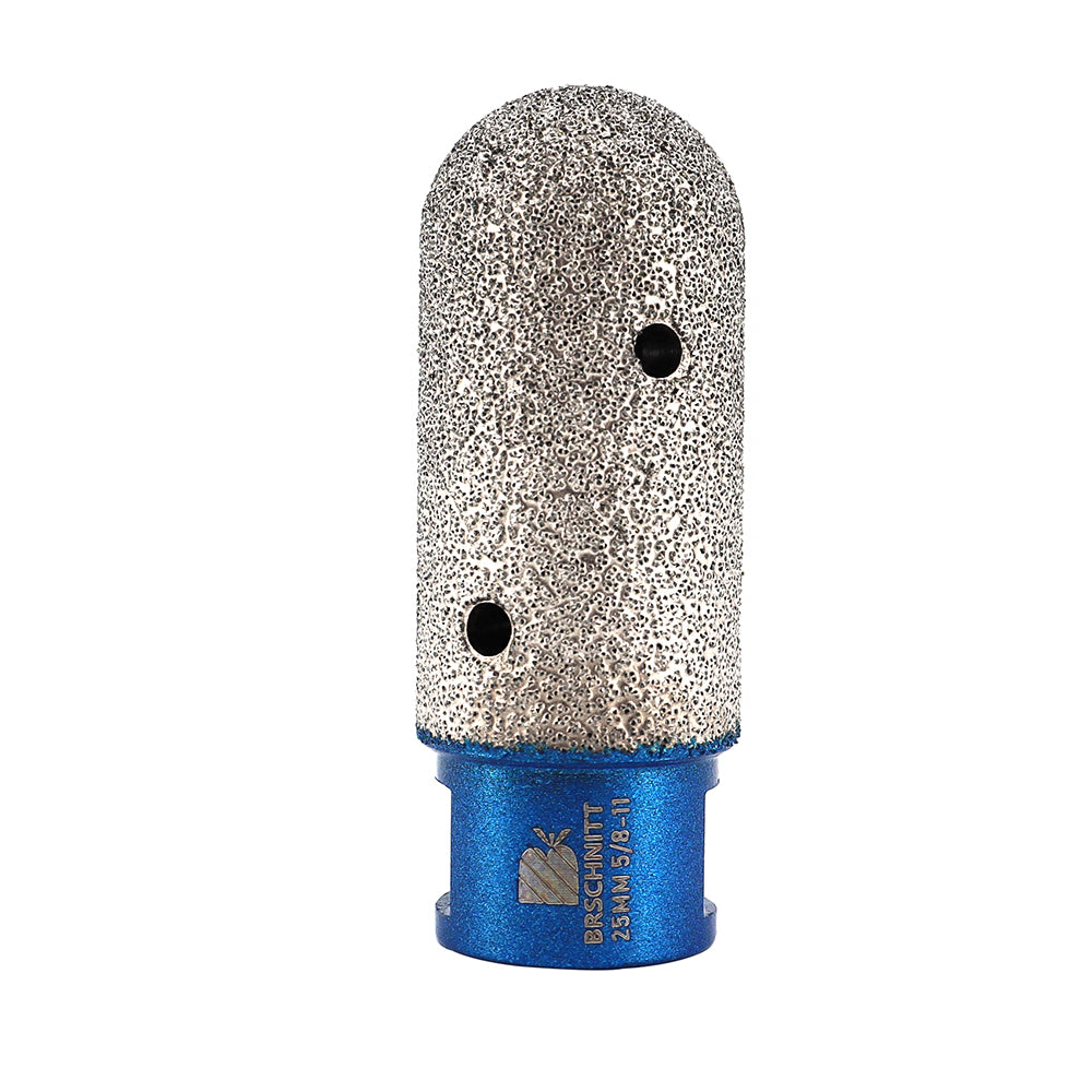 BRSCHNITT M14 & 5/8"-11 Diamond Milling Finger Bit 10-30mm for Tile Marble Hole Enlarging Vacuum Brazed