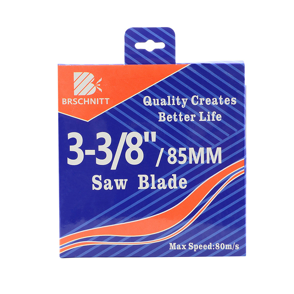 BRSCHNITT HSS Circular Saw Blade 85mm 44 Tooth for Soft Metal Aluminum Copper Cutting
