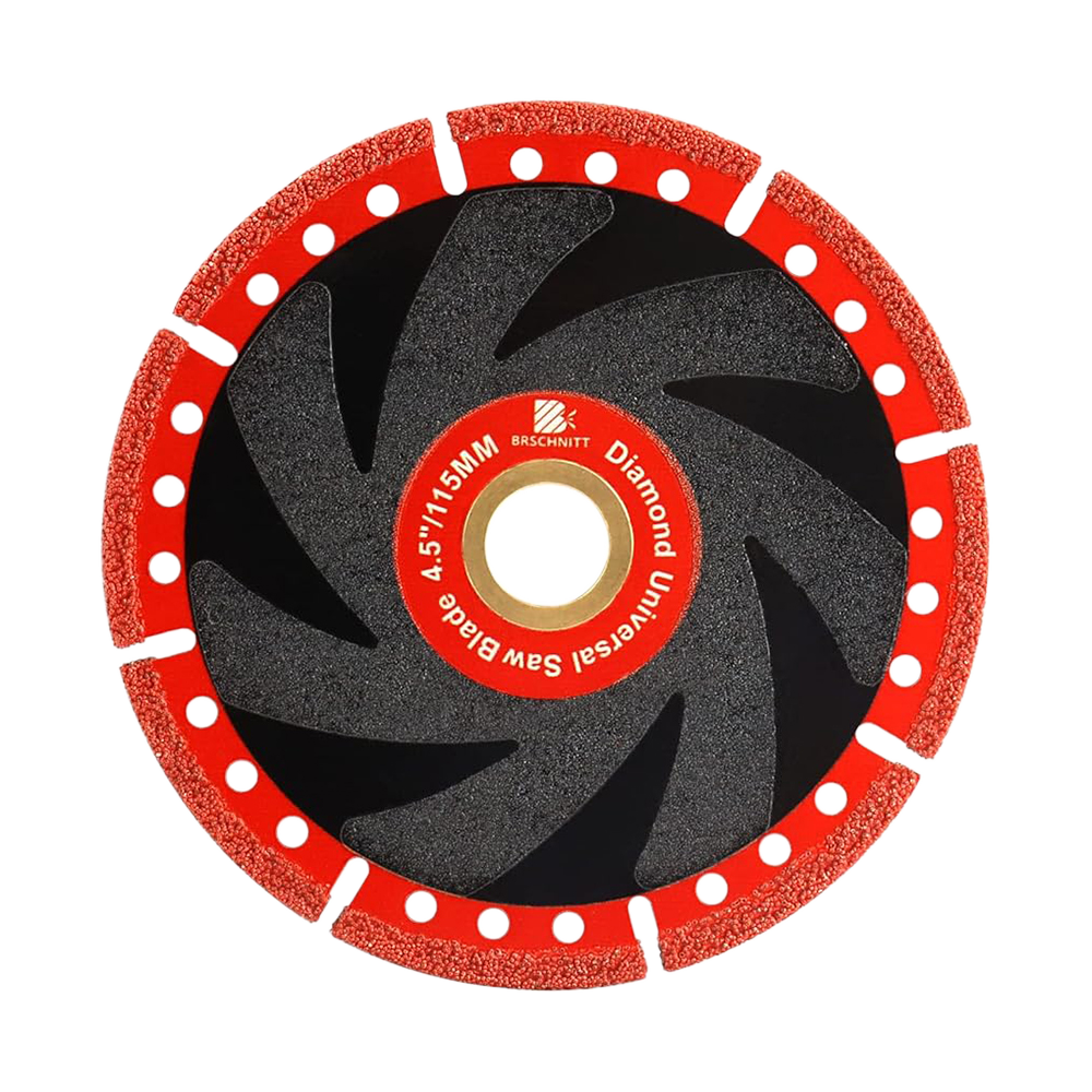 BRSCHNITT Diamond Demolition Cutting Disc 105-250mm for Granite Marble Aluminum Copper Pipe Vacuum Brazed