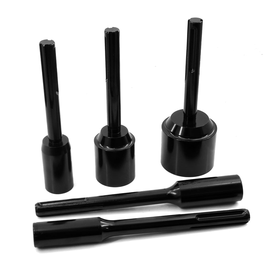 BRSCHNITT SDS Plus & Max Ground Rod Driver Bit 16-65mm Heavy Duty Alloy Steel Grounding Rod Installer