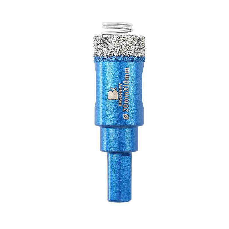 BRSCHNITT 1pc 20-65mm Triangle Shank Diamond Hole Saw Diamond Core Drill Bits Set for Ceramic Tile Marble Granite Drilling Diamond Core Drill Bits
