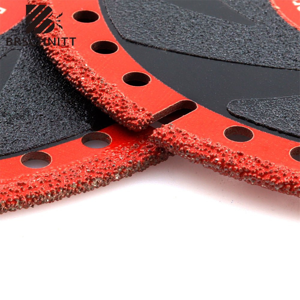 BRSCHNITT Diamond Demolition Cutting Disc 105-250mm for Granite Marble Aluminum Copper Pipe Vacuum Brazed