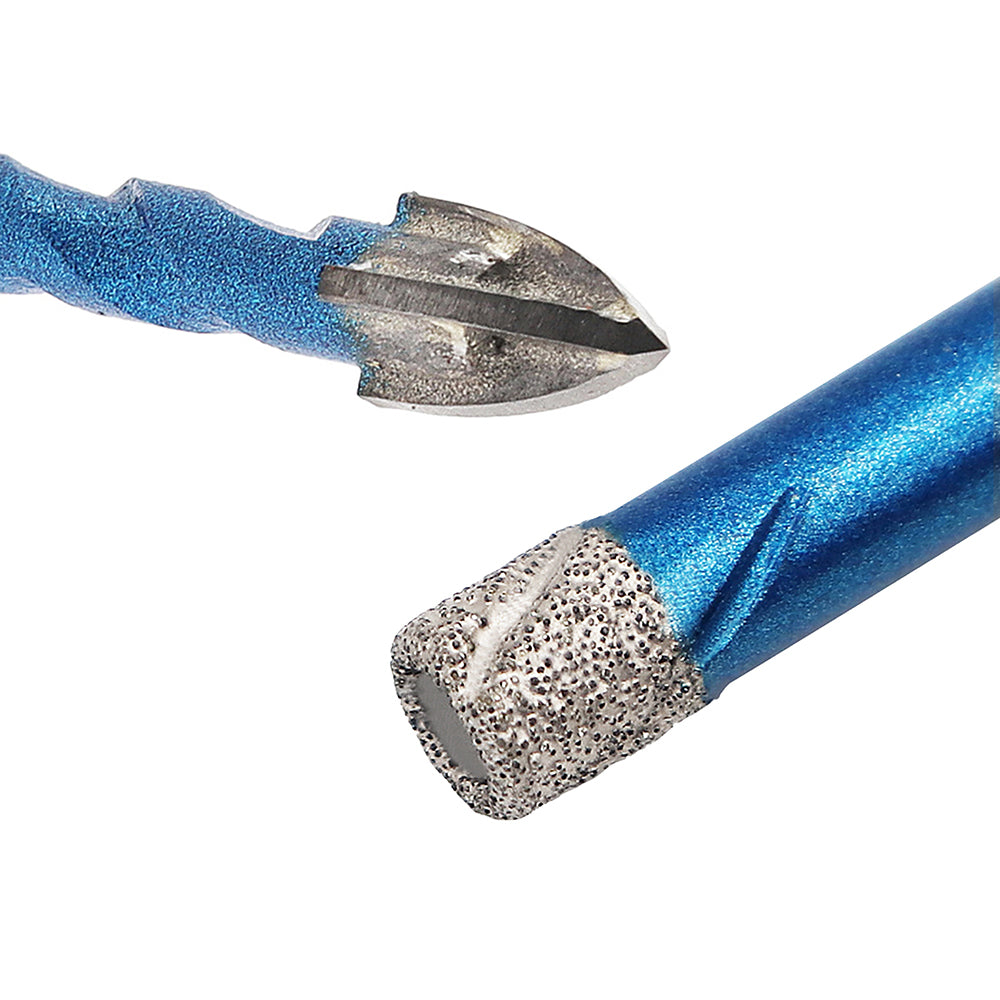 BRSCHNITT Diamantbohrer, 5 Stück/Set, Kernbohrer, Sechskant-Schnellspannschaft + 6 mm Positionierungslochöffner, Bohren von Granit, Marmor, Mauerwerk