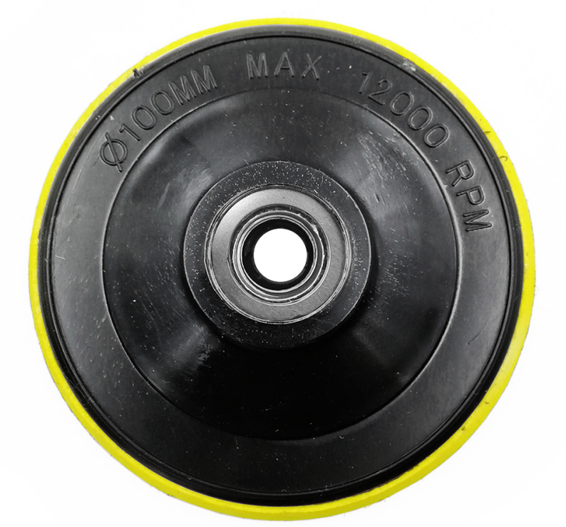 BRSCHNITT M14 & M10 & 5/8"-11 Thread Foam Backer Pad 5" for Diamond Polishing Pads