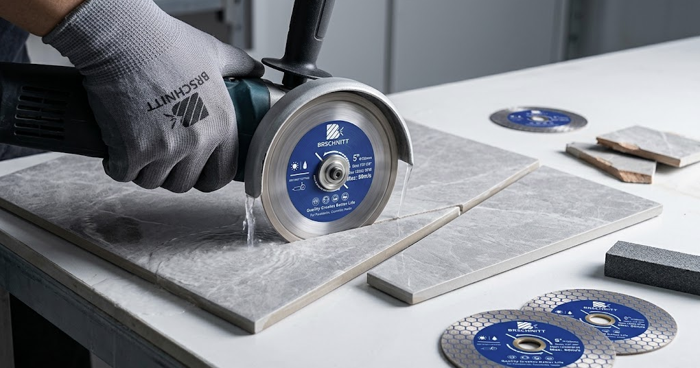 5 Tips to Prevent Edge Chipping When Cutting Porcelain Tiles with Diamond Blades