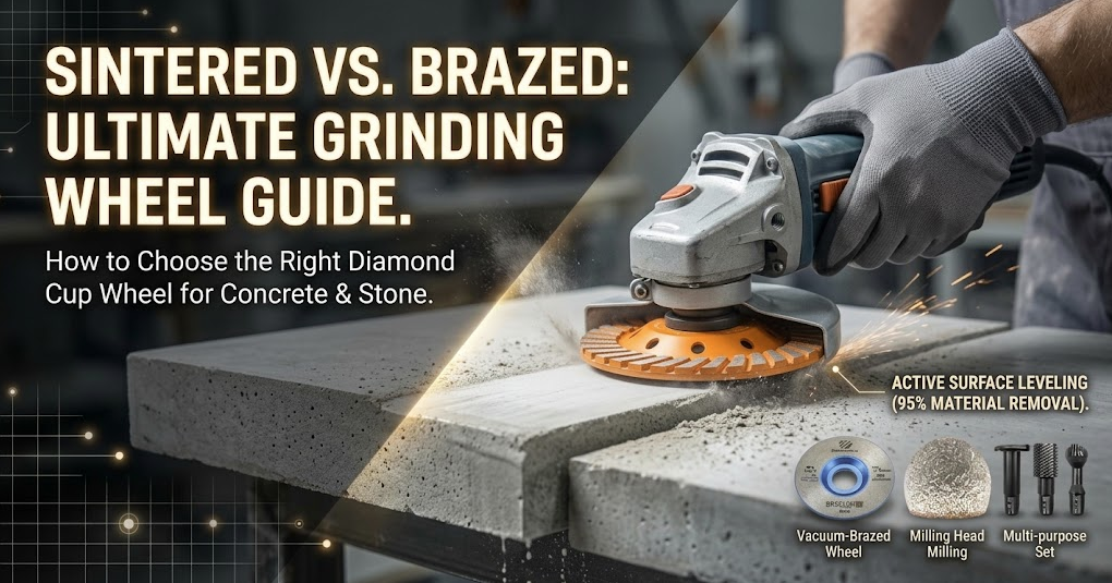 How to Choose the Right Grinding Wheel for Concrete, Stone, and Wood