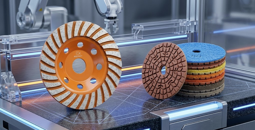 Diamond Grinding Wheels vs. Diamond Polishing Pads: What’s the Difference?