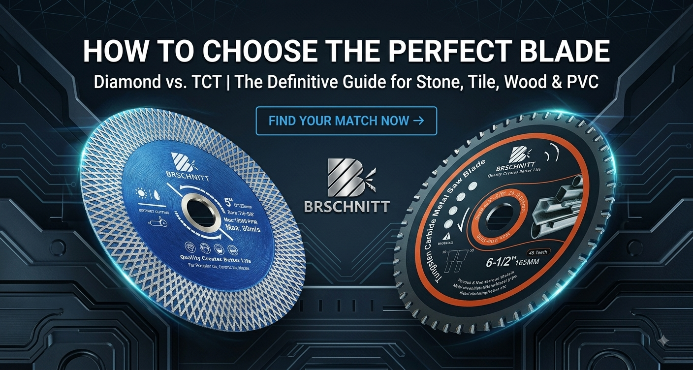 How to Choose Between Diamond Saw Blades and Standard Saw Blades (Avoid Chipping & Tool Damage)