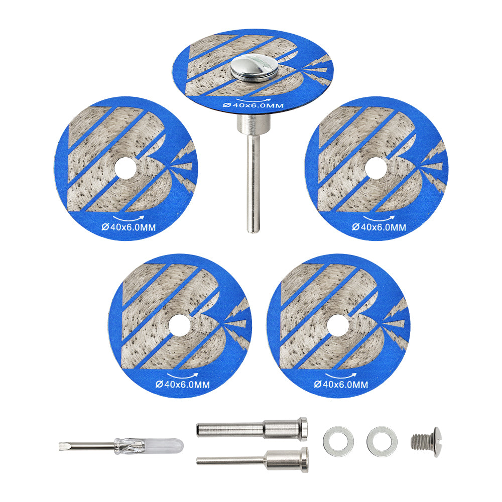 BRSCHNITT 5pcs 30-50mm Sintered Continuous Cutter Set for Tile