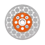 BRSCHNITT M14 & 5/8"-11 Diamond Cutting Grinding Disc 105-125mm for Granite Marble Concrete Tile