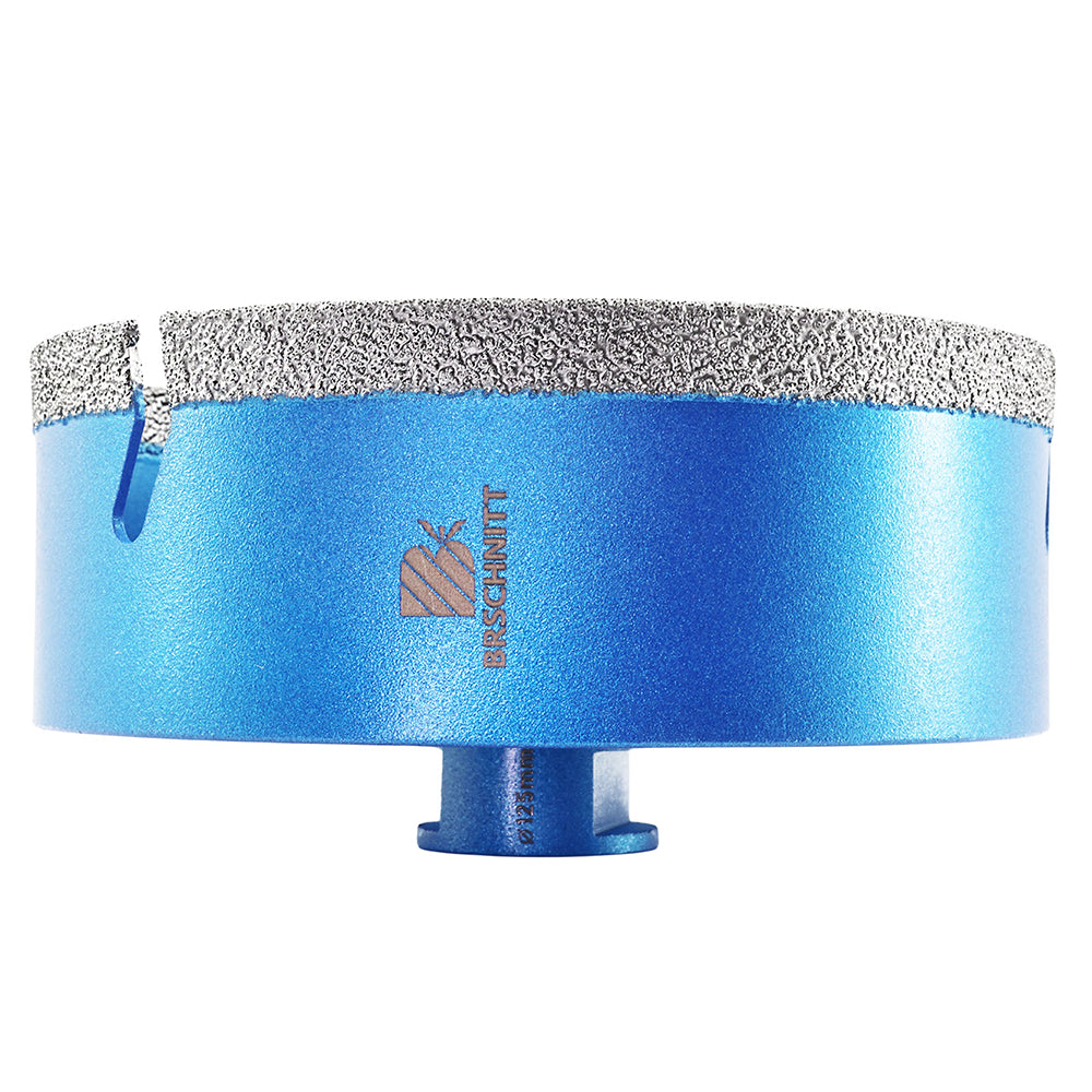 BRSCHNITT M14 Thread Diamond Dry & Wet Hole Saw with Lightning Teeth 20-150mm for Porcelain Tile Granite Marble