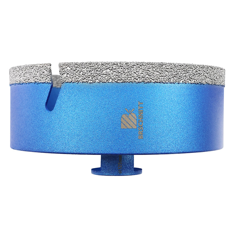 BRSCHNITT-Diamond 1pc 100/110/125/130/150MM Lightning Teeth Drill Bit Hole Saw for Porcelain Tile Crowns Granite Marble Stone