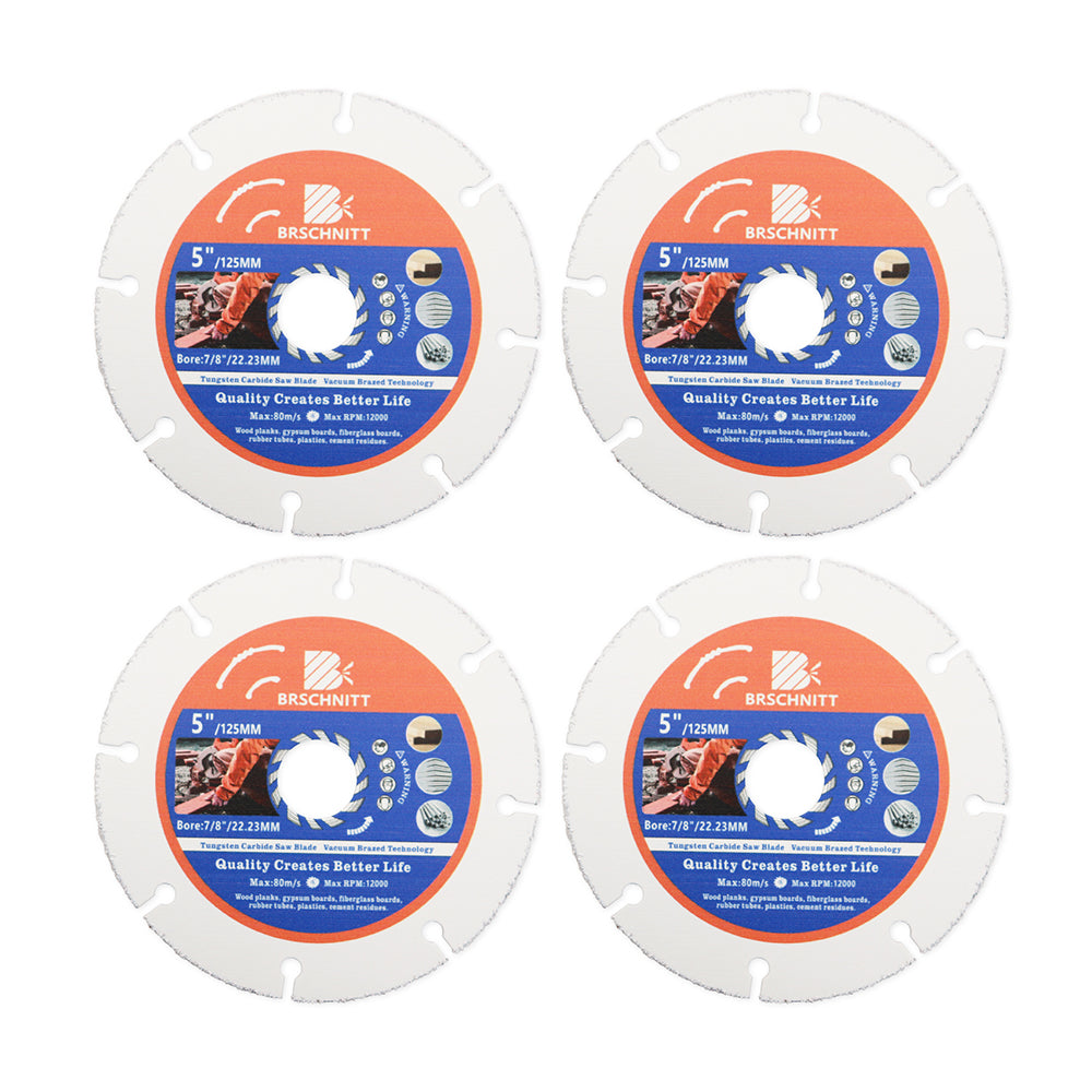 BRSCHNITT Diamond Wood Cutting Disc 75-125mm for Wood Laminate Gypsum Board Plastic Vacuum Brazed
