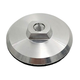 BRSCHNITT M14 & 5/8"-11 Thread Aluminium Backer Pad 3"-5" Hook and Loop Backing Pad for Diamond Polishing Pads