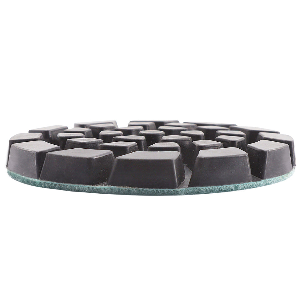 BRSCHNITT 6pcs Resin Bond Diamond Floor Polishing Pads 4" for Concrete Polishing