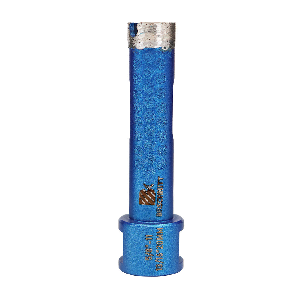 BRSCHNITT Geschweißte Diamantbohrkronen, 1 Stück oder 2 Stück, Durchmesser 6–102 mm, Bohren von hartem Granit, Marmor, Stein, Beton, Lochsäge, 5/8-Zoll-11-Gewinde 