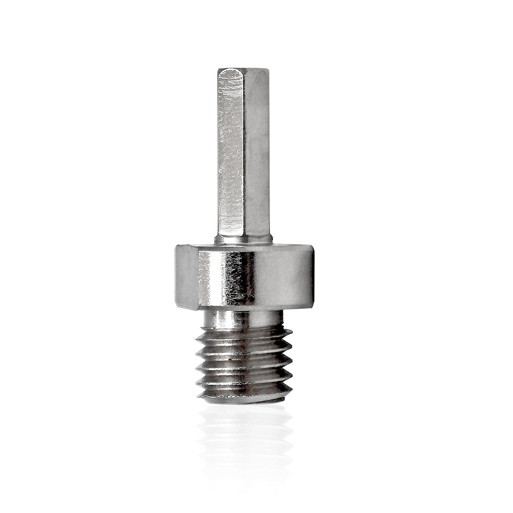 BRSCHNITT M10 & M14 & 5/8"-11 Male Thread Adapter to 3/8" Hex Shank for Diamond Core Bits
