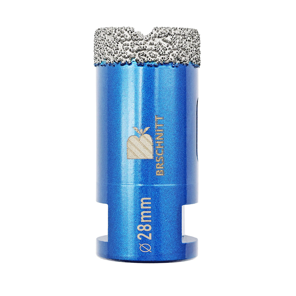 BRSCHNITT Diamant-Kernbohrer, 1 Stück, Durchmesser 6–125 mm, vakuumgelötete Diamant-Lochsäge für Marmor, Granit, Keramik, Porzellan, Fliesen mit M14-Gewinde