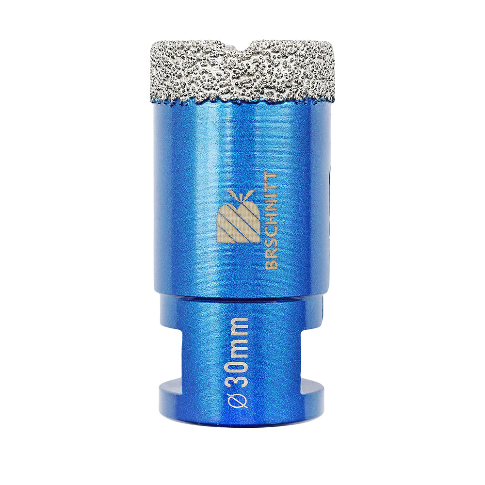 BRSCHNITT Diamant-Kernbohrer, 1 Stück, Durchmesser 6–125 mm, vakuumgelötete Diamant-Lochsäge für Marmor, Granit, Keramik, Porzellan, Fliesen mit M14-Gewinde