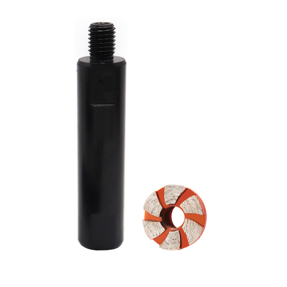 BRSCHNITT M14 & 5/8"-11 Diamant-Schleifscheibe Reinigungsscheibe 2 Stk. 35-58mm für Stein Marmor Beton