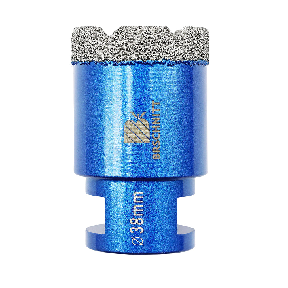 BRSCHNITT Diamant-Kernbohrer, 1 Stück, Durchmesser 6–125 mm, vakuumgelötete Diamant-Lochsäge für Marmor, Granit, Keramik, Porzellan, Fliesen mit M14-Gewinde