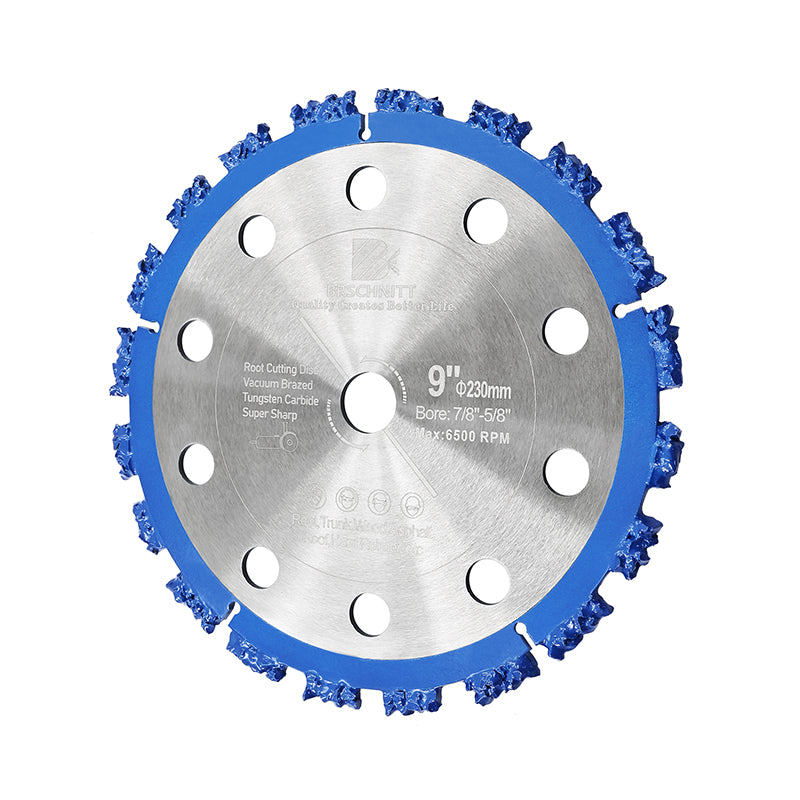 BRSCHNITT Diamond Saw Blades 1PC 9 Inch 230mm for Cutting Wood Roots Stumps Plastic Tubing