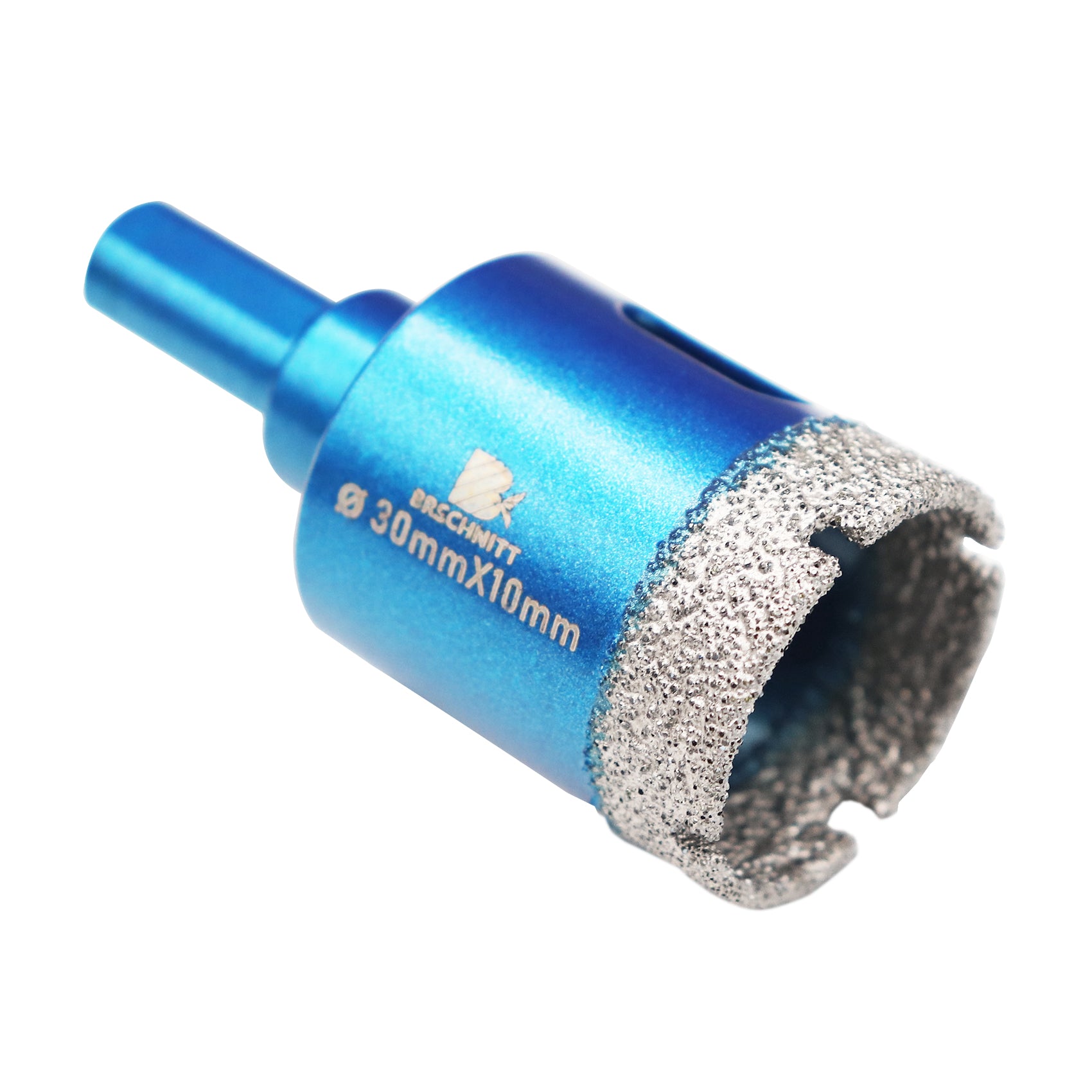 BRSCHNITT Triangle Shank Diamond Hole Saw 20-65mm for Porcelain Tile Ceramic Granite Vacuum Brazed