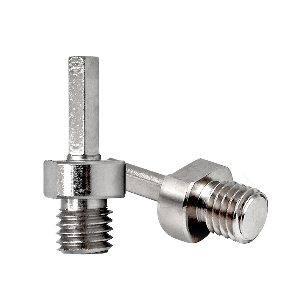 BRSCHNITT M10 & M14 & 5/8"-11 Male Thread Adapter to 3/8" Hex Shank for Diamond Core Bits